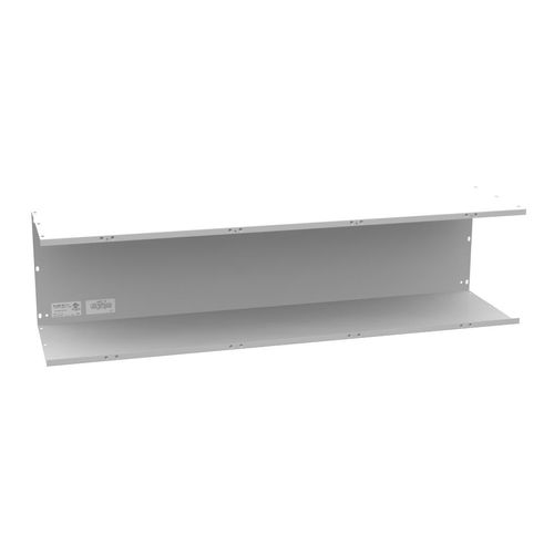 Main product image of 12" x 48" x 12" NEMA 1 Screw Cover Lay-In Wireway, Steel, Gray, No Knockouts, 121248-GSC1-NK