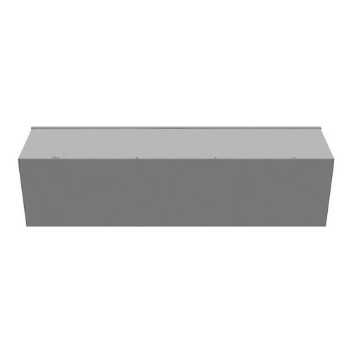 Main product image of 12" x 48" x 12" NEMA 3R Screw Cover Lay-In Wireway, Steel, Gray, No Knockouts, 121248-GSC3R-NK