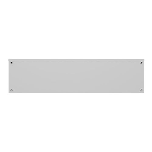 Main product image of 12" x 48" x 12" NEMA 3R Screw Cover Lay-In Wireway, Steel, Gray, No Knockouts, 121248-GSC3R-NK