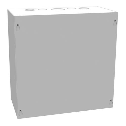 Main product image of 12" x 6" x 12" NEMA 1 Screw Cover Junction Box, Steel, Gray, 12126-SC1