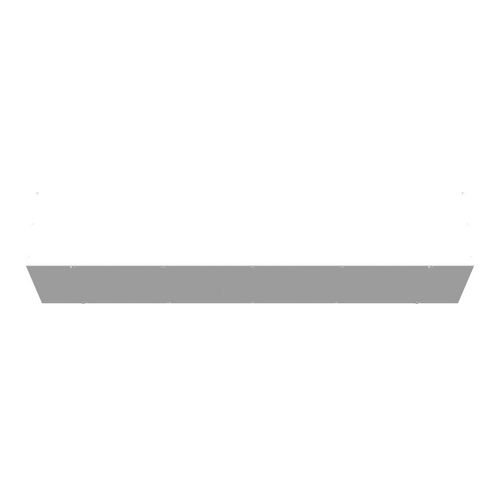 Main product image of 12" x 60" x 12" NEMA 1 Screw Cover Lay-In Wireway, Steel, Gray, No Knockouts, 121260-GSC1-NK