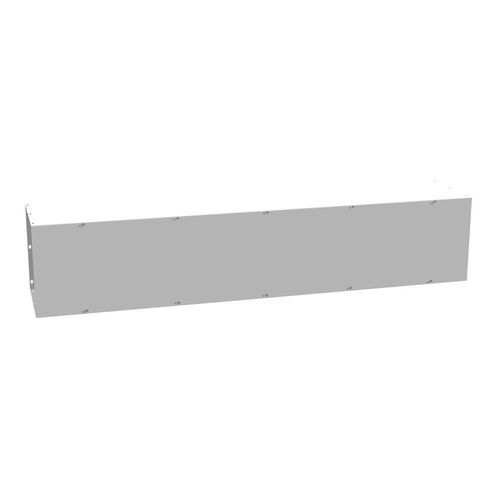 Main product image of 12" x 72" x 12" NEMA 1 Screw Cover Lay-In Wireway, Steel, Gray, No Knockouts, 121272-GSC1-NK