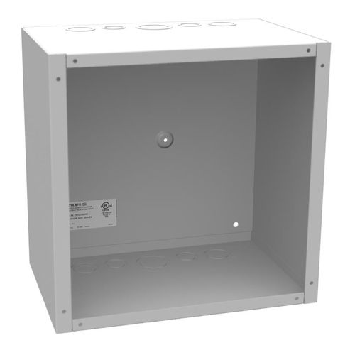 Main product image of 12" x 8" x 12" NEMA 1 Screw Cover Junction Box, Steel, Gray, 12128-SC1