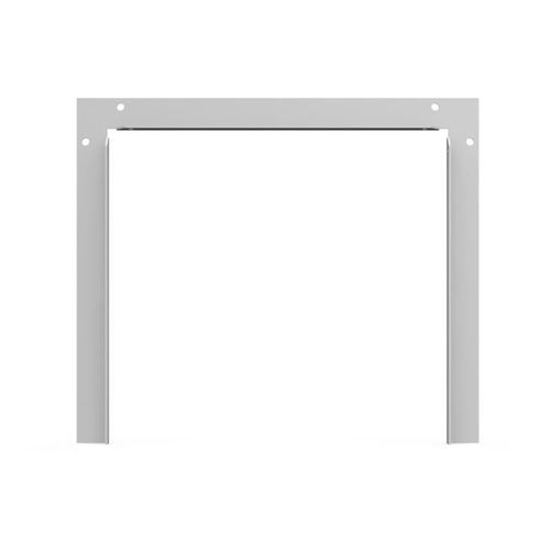 Main product image of 12" x 12" Wireway End Flange, Screw Cover, NEMA 1, Steel, Gray, 1212GF