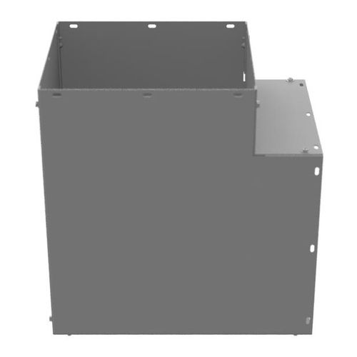 Main product image of 12" x 12" 90-Degree Corner Elbow, NEMA 1, Steel, ANSI 61 Gray, 1212L90C