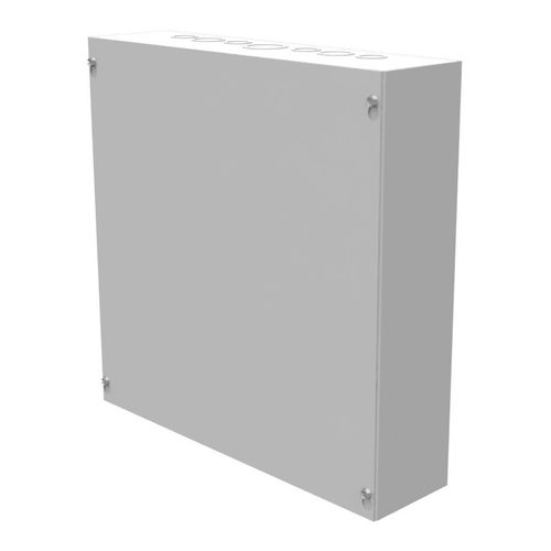 Main product image of 16" x 16" x 4" NEMA 1 Screw Cover Junction Box, Steel, Gray, 16164-SC1