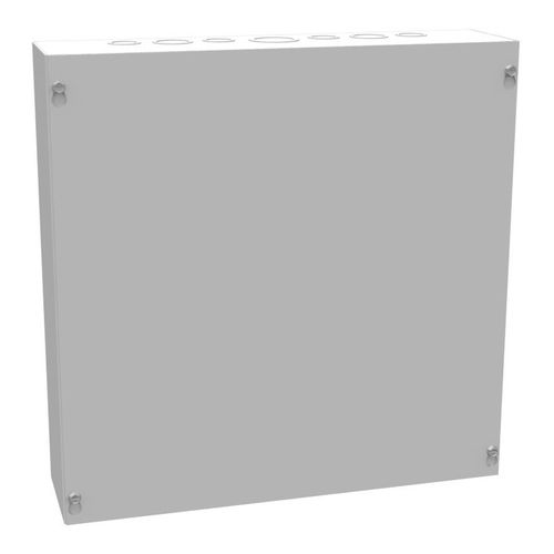 Main product image of 16" x 16" x 4" NEMA 1 Screw Cover Junction Box, Steel, Gray, 16164-SC1