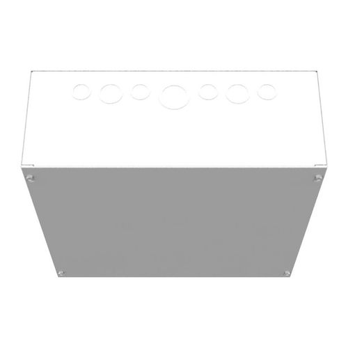 Main product image of 16" x 16" x 6" NEMA 1 Screw Cover Junction Box, Steel, Gray, 16166-SC1