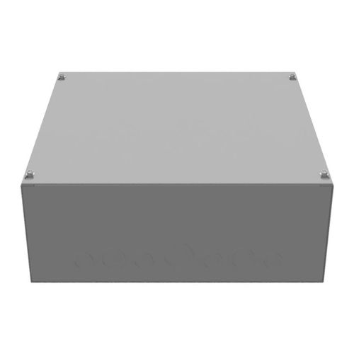Main product image of 16" x 16" x 6" NEMA 1 Screw Cover Junction Box, Steel, Gray, 16166-SC1