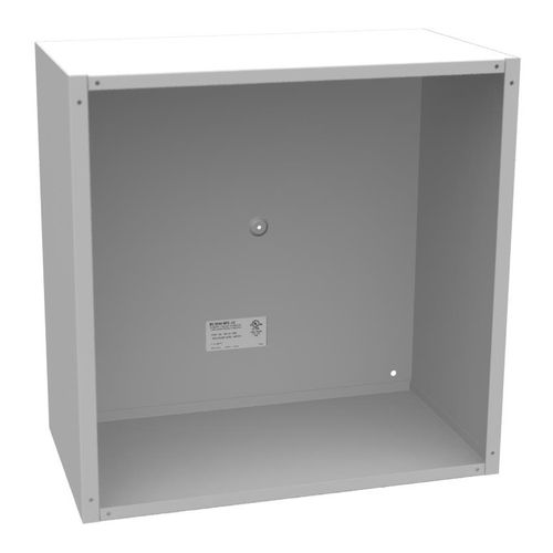 Main product image of 18" x 18" x 10" NEMA 1 Screw Cover Junction Box, Steel, Gray, No Knockouts, 181810-SC1-NK