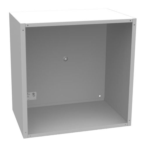 Main product image of 18" x 18" x 12" NEMA 1 Screw Cover Junction Box, Steel, Gray, No Knockouts, 181812-SC1-NK