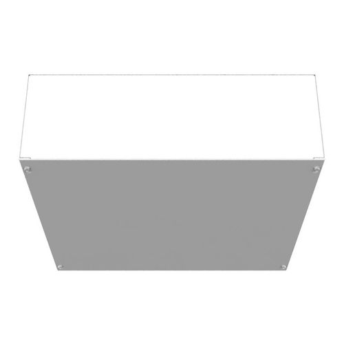 Main product image of 18" x 18" x 6" NEMA 1 Screw Cover Junction Box, Steel, Gray, No Knockouts, 18186-SC1-NK