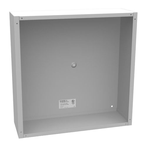 Main product image of 18" x 18" x 6" NEMA 1 Screw Cover Junction Box, Steel, Gray, No Knockouts, 18186-SC1-NK