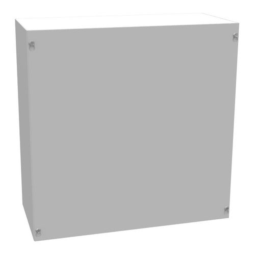 Main product image of 18" x 18" x 8" NEMA 1 Screw Cover Junction Box, Steel, Gray, No Knockouts, 18188-SC1-NK