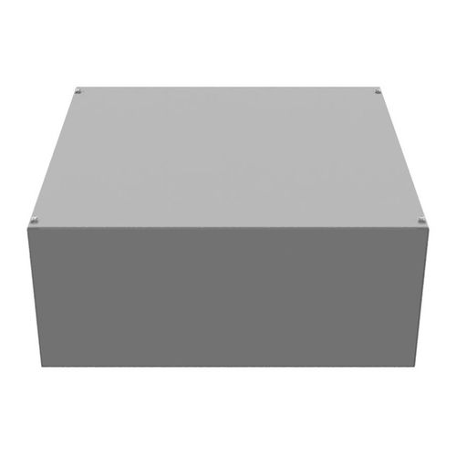 Main product image of 24" x 24" x 10" NEMA 1 Screw Cover Junction Box, Steel, Gray, No Knockouts, 242410-SC1-NK
