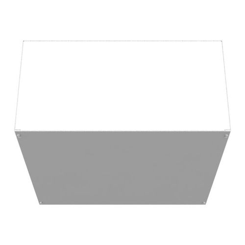 Main product image of 24" x 24" x 12" NEMA 1 Screw Cover Junction Box, Steel, Gray, No Knockouts, 242412-SC1-NK