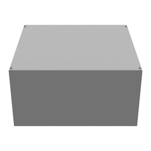 Main product image of 24" x 24" x 12" NEMA 1 Screw Cover Junction Box, Steel, Gray, No Knockouts, 242412-SC1-NK
