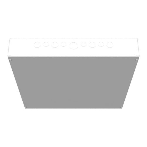 Main product image of 24" x 24" x 4" NEMA 1 Screw Cover Junction Box, Steel, Gray, 24244-SC1