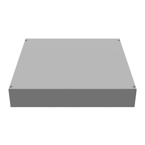 Main product image of 24" x 24" x 4" NEMA 1 Screw Cover Junction Box, Steel, Gray, 24244-SC1
