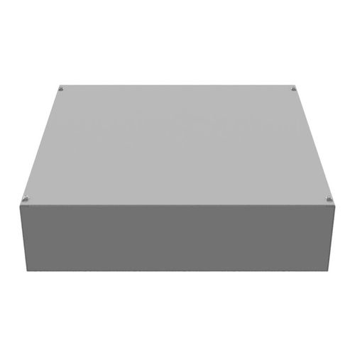 Main product image of 24" x 24" x 6" NEMA 1 Screw Cover Junction Box, Steel, Gray, No Knockouts, 24246-SC1-NK