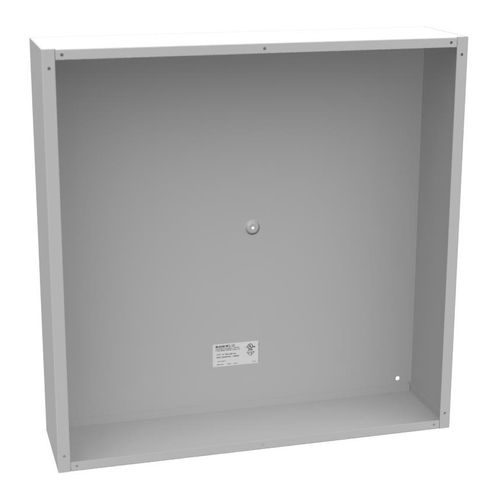 Main product image of 24" x 24" x 6" NEMA 1 Screw Cover Junction Box, Steel, Gray, No Knockouts, 24246-SC1-NK