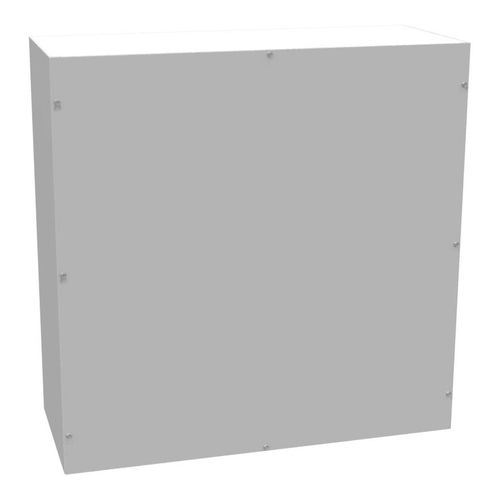 Main product image of 30" x 30" x 12" NEMA 1 Screw Cover Junction Box, Steel, Gray, No Knockouts, 303012-SC1-NK
