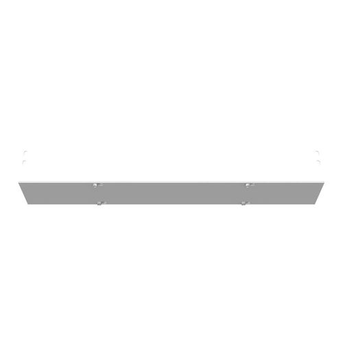 Main product image of 4" x 24" x 4" NEMA 1 Screw Cover Lay-In Wireway, Steel, Gray, No Knockouts, 4424-GSC1-NK