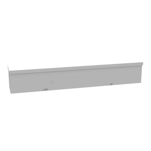 Main product image of 4" x 24" x 4" NEMA 3R Screw Cover Lay-In Wireway, Steel, Gray, No Knockouts, 4424-GSC3R-NK