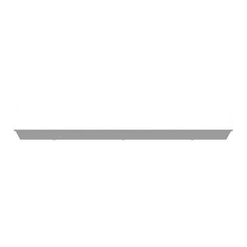 Main product image of 4" x 36" x 4" NEMA 3R Screw Cover Lay-In Wireway, Steel, Gray, With Knockouts, 4436-GSC3R