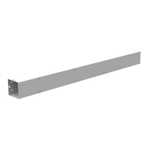 Main product image of 4" x 48" x 4" NEMA 1 Screw Cover Lay-In Wireway, Steel, Gray, No Knockouts, 4448-GSC1-NK