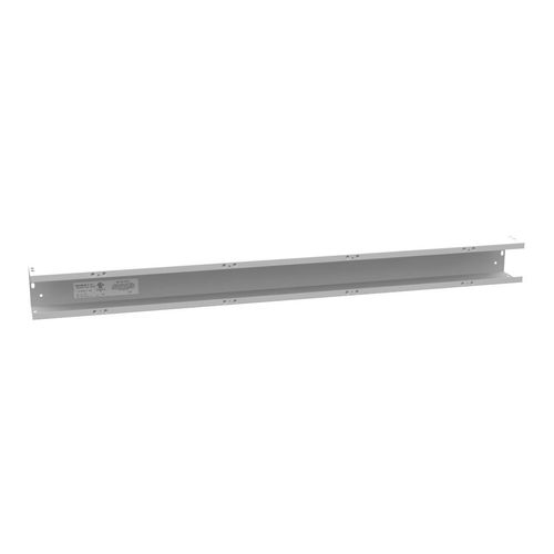 Main product image of 4" x 48" x 4" NEMA 1 Screw Cover Lay-In Wireway, Steel, Gray, No Knockouts, 4448-GSC1-NK