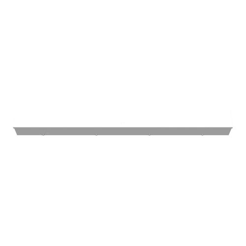 Main product image of 4" x 48" x 4" NEMA 3R Screw Cover Lay-In Wireway, Steel, Gray, With Knockouts, 4448-GSC3R