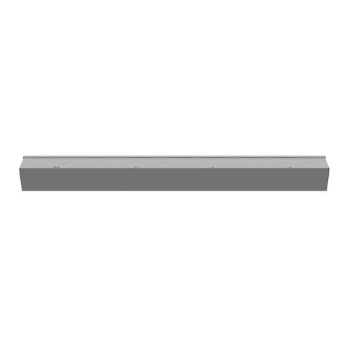 Main product image of 4" x 48" x 4" NEMA 3R Screw Cover Lay-In Wireway, Steel, Gray, With Knockouts, 4448-GSC3R