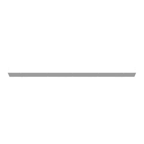 Main product image of 4" x 60" x 4" NEMA 1 Screw Cover Lay-In Wireway, Steel, Gray, No Knockouts, 4460-GSC1-NK