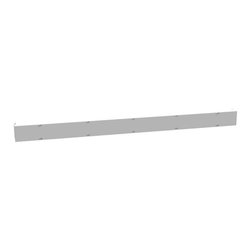 Main product image of 4" x 60" x 4" NEMA 1 Screw Cover Lay-In Wireway, Steel, Gray, No Knockouts, 4460-GSC1-NK