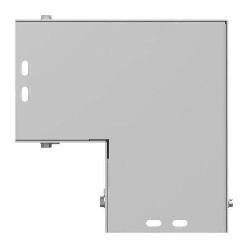 Main product image of 4" x 4" 90-Degree Corner Elbow, NEMA 1, Steel, ANSI 61 Gray, 44L90C