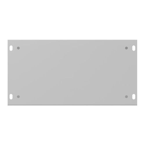 Main product image of 6" x 12" x 6" NEMA 1 Screw Cover Lay-In Wireway, Steel, Gray, With Knockouts, 6612-GSC1