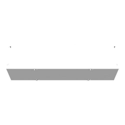 Main product image of 6" x 24" x 6" NEMA 1 Screw Cover Lay-In Wireway, Steel, Gray, No Knockouts, 6624-GSC1-NK