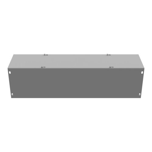 Main product image of 6" x 24" x 6" NEMA 1 Screw Cover Lay-In Wireway, Steel, Gray, No Knockouts, 6624-GSC1-NK