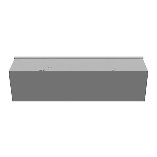 Main product image of 6" x 24" x 6" NEMA 3R Screw Cover Lay-In Wireway, Steel, Gray, No Knockouts, 6624-GSC3R-NK