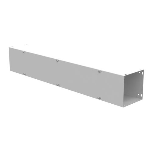 Main product image of 6" x 36" x 6" NEMA 1 Screw Cover Lay-In Wireway, Steel, Gray, No Knockouts, 6636-GSC1-NK
