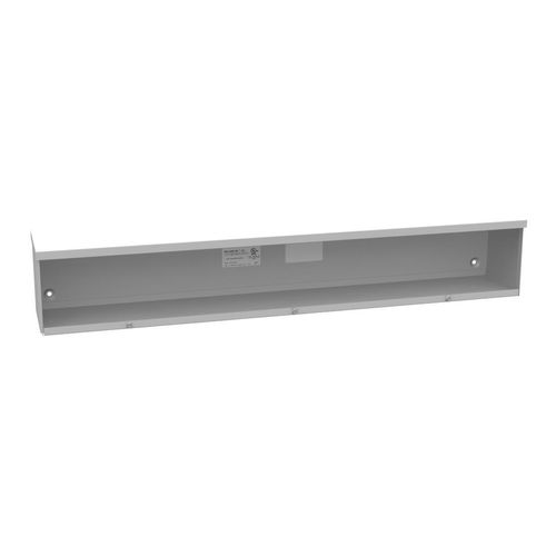 Main product image of 6" x 36" x 6" NEMA 3R Screw Cover Lay-In Wireway, Steel, Gray, No Knockouts, 6636-GSC3R-NK