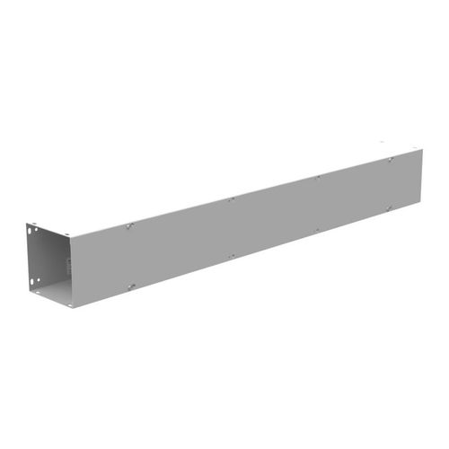 Main product image of 6" x 48" x 6" NEMA 1 Screw Cover Lay-In Wireway, Steel, Gray, No Knockouts, 6648-GSC1-NK