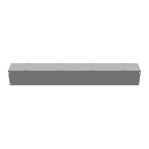 Main product image of 6" x 48" x 6" NEMA 1 Screw Cover Lay-In Wireway, Steel, Gray, No Knockouts, 6648-GSC1-NK