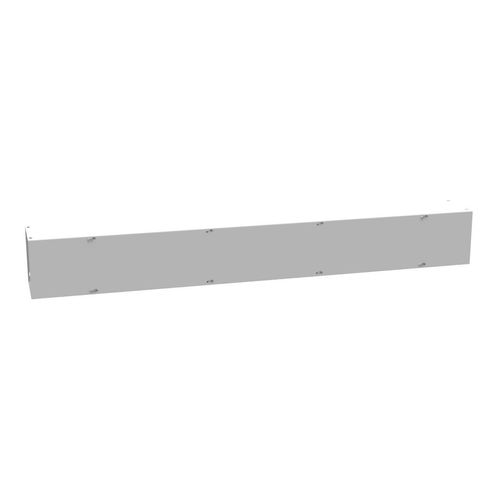 Main product image of 6" x 48" x 6" NEMA 1 Screw Cover Lay-In Wireway, Steel, Gray, No Knockouts, 6648-GSC1-NK