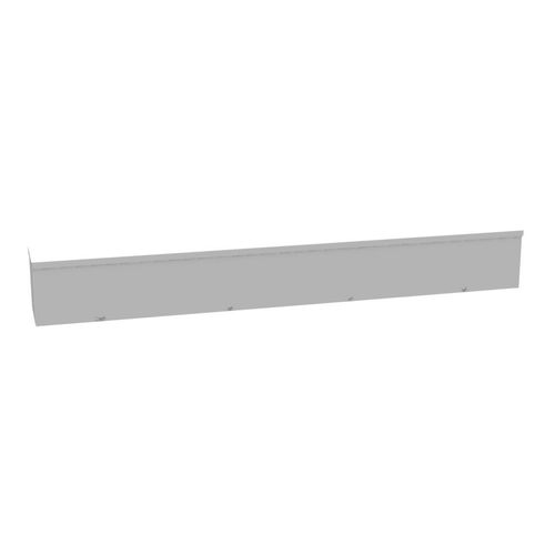 Main product image of 6" x 48" x 6" NEMA 3R Screw Cover Lay-In Wireway, Steel, Gray, No Knockouts, 6648-GSC3R-NK