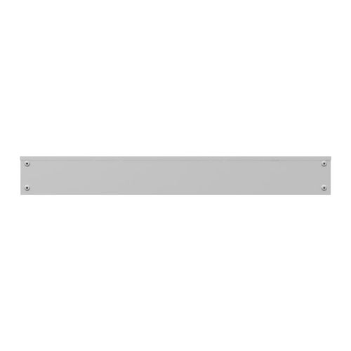 Main product image of 6" x 48" x 6" NEMA 3R Screw Cover Lay-In Wireway, Steel, Gray, No Knockouts, 6648-GSC3R-NK