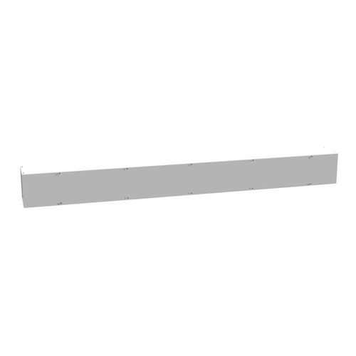 Main product image of 6" x 60" x 6" NEMA 1 Screw Cover Lay-In Wireway, Steel, Gray, No Knockouts, 6660-GSC1-NK