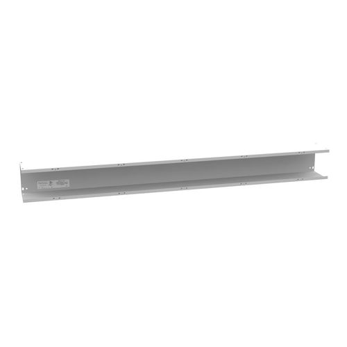 Main product image of 6" x 72" x 6" NEMA 1 Screw Cover Lay-In Wireway, Steel, Gray, No Knockouts, 6672-GSC1-NK