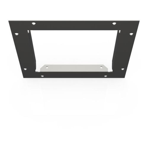 Main product image of 6" x 6" Wireway End Flange, Screw Cover, NEMA 1, Steel, Gray, 66GF